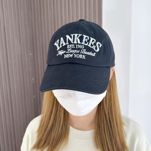 MLB棒球帽男女绣软顶运动鸭舌帽