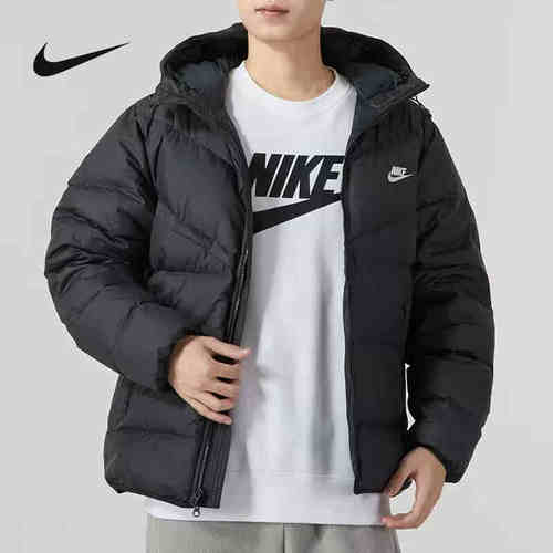 NIKE耐克男子保暖连帽羽绒服外套