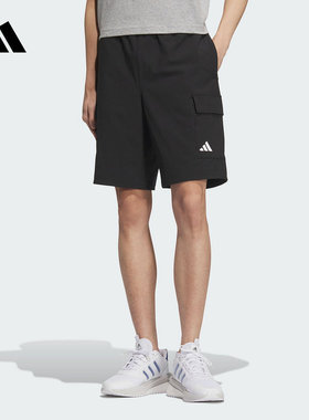 adidas阿迪达斯新款男梭织速干休闲运动短裤五分裤KC3089/KC3095