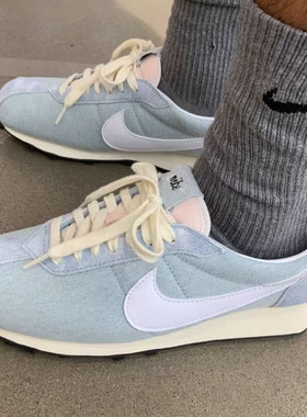 Nike耐克男子25秋季新款LD-1000复古牛仔蓝白休闲阿甘鞋 IH3642