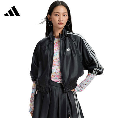 阿迪达斯春夏女运动休闲夹克