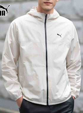 2025夏季新款PUMA彪马外套男运动服宽松连帽梭织防风夹克687540
