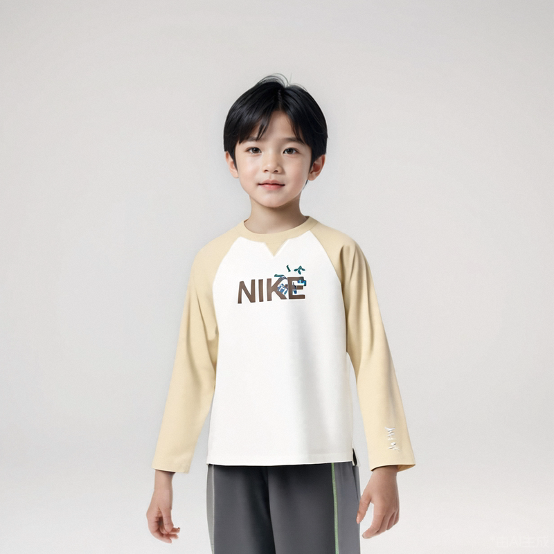 Nike耐克大童速干长袖上衣T恤