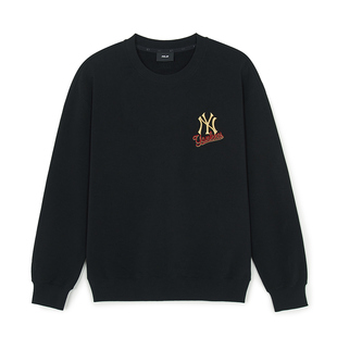 小标圆领运动卫衣3AMTQ0261 新年系列休闲时尚 MLB男女26春季 新款