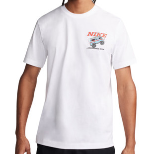 FQ3765 24春夏Nike耐克男子T恤纯棉休闲叠搭轻便柔软舒适运动短袖