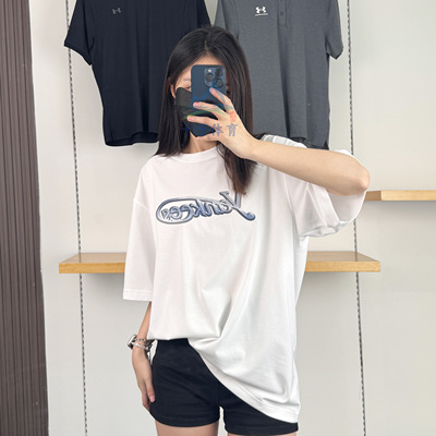 MLB短袖男女NY字母印花运动T恤