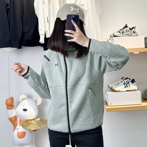 UA安德玛女子连帽运动夹克外套