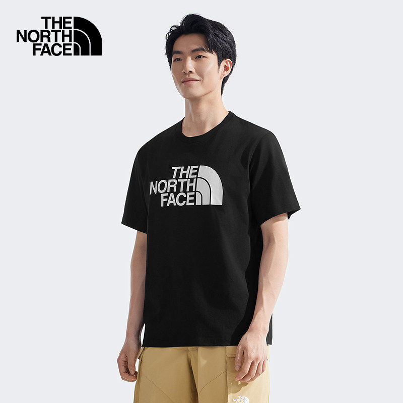 TheNorthFace北面男女款26春夏新款纯棉休闲圆领运动短袖T恤8GWB