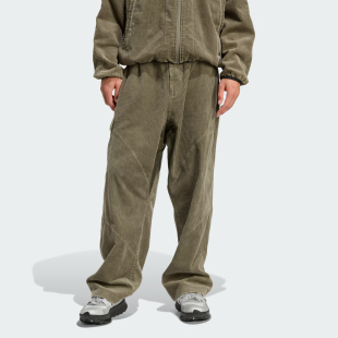 25新款 JY3459 adidas阿迪达斯三叶草男EQT运动休闲灯芯绒宽松长裤