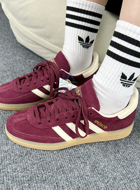 25新款adidas阿迪达斯三叶草女子HANDBALL SP运动休闲板鞋JP8726