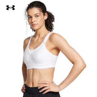 UA安德玛女25春夏小8bra透气防震健身训练运动高强度内衣1384112
