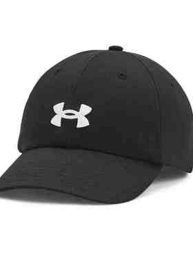 安德玛UA帽子25新款Blitzing男女可调节鸭舌帽运动棒球帽1376705