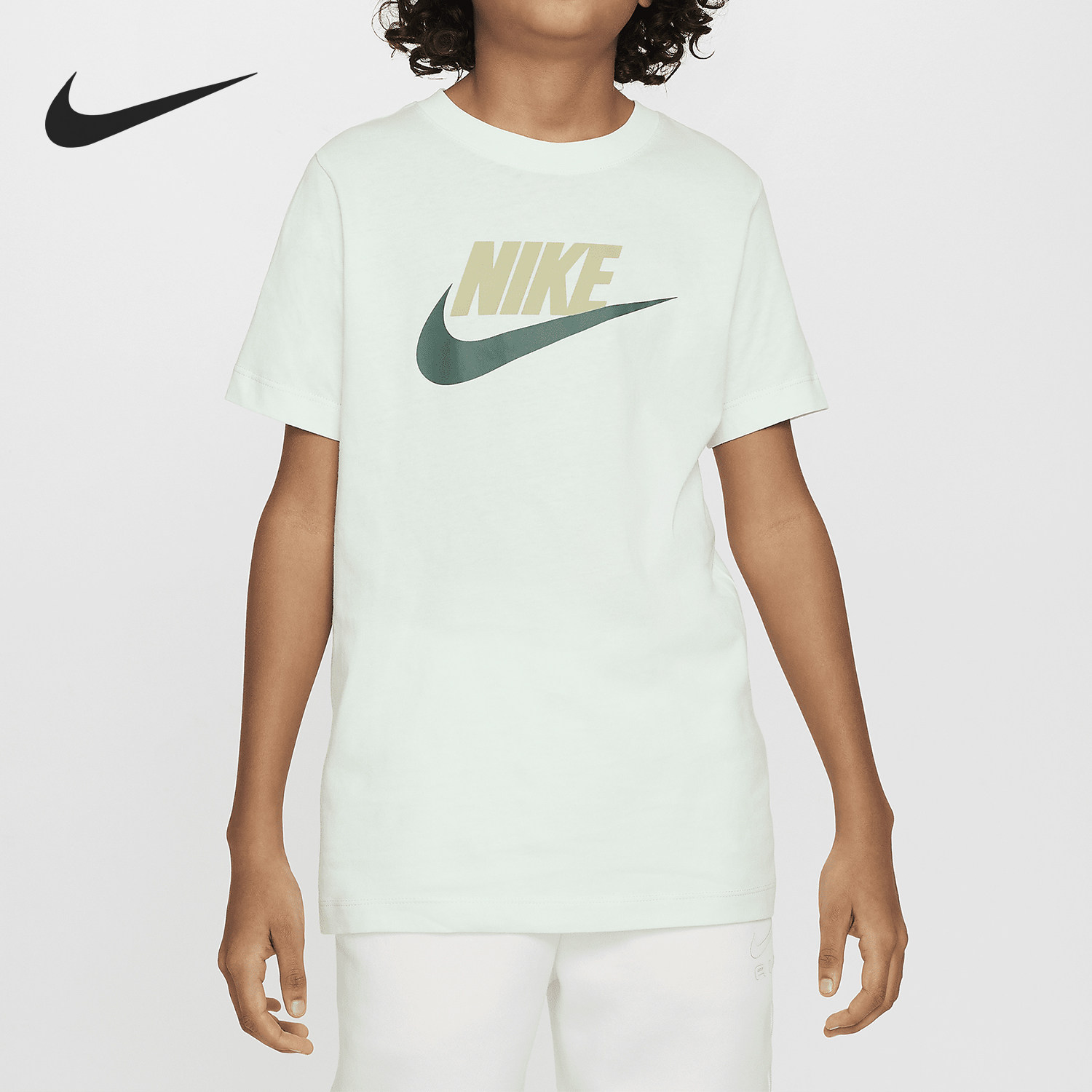 特价NIKE耐克运动短袖大童圆领透气休闲印花半袖短袖T恤AR5252,运动服/休闲服装,运动T恤,淘宝优惠券,粉丝福利购,淘宝优惠卷