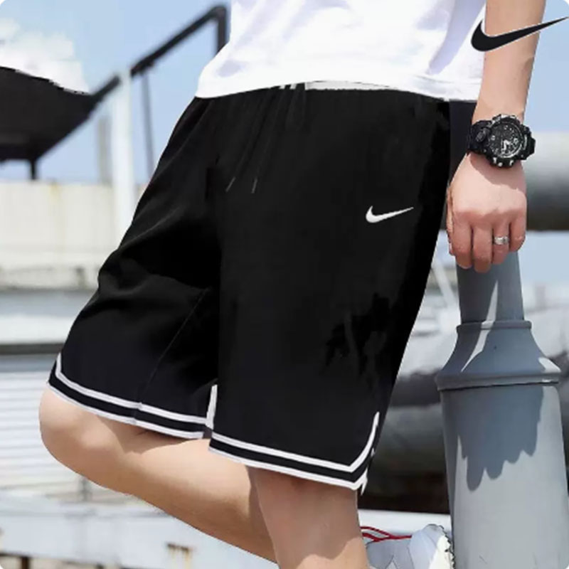Nike耐克短裤男裤2024夏季新款篮球运动裤休闲裤透气五分裤DH7161