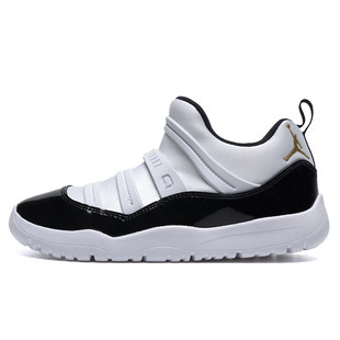 NIKE耐克小童鞋AJ11运动时尚轻便耐磨缓震一脚穿舒适休闲鞋BQ7101