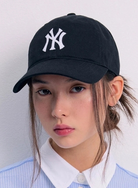 MLB棒球帽男女情侣NY刺绣大标休闲时尚运动休闲鸭舌帽3ACPB064N