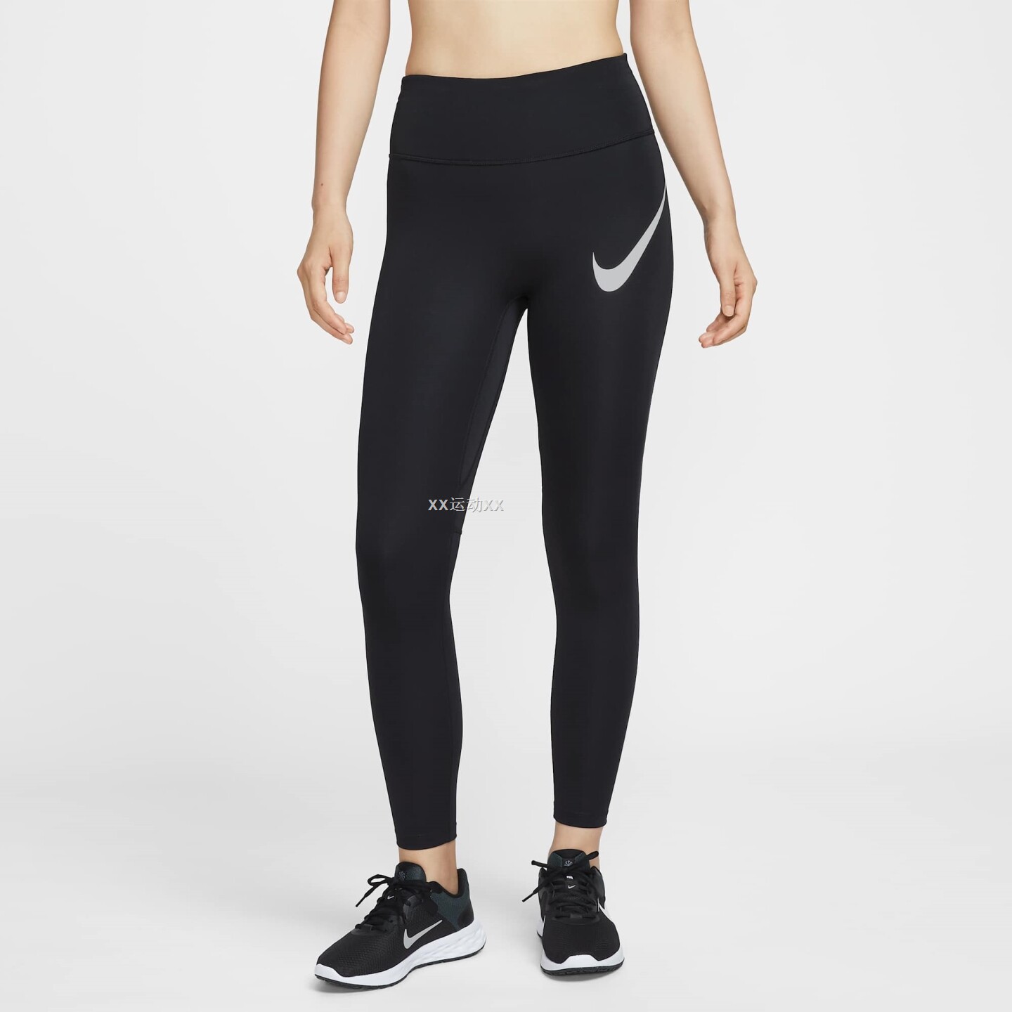 25秋季新款Nike耐克女子跑步训练透气速干紧身反光运动长裤HV2305