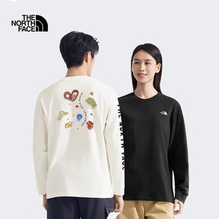 TheNorthFace北面卫衣男女26春夏新款户外休闲印花运动套头衫8GW2