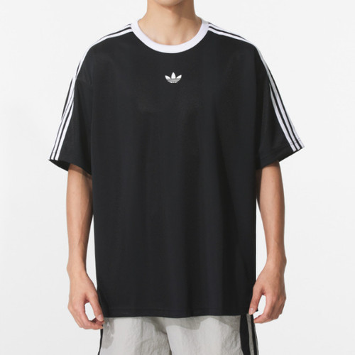 阿迪达斯三叶草男子短袖运动T恤