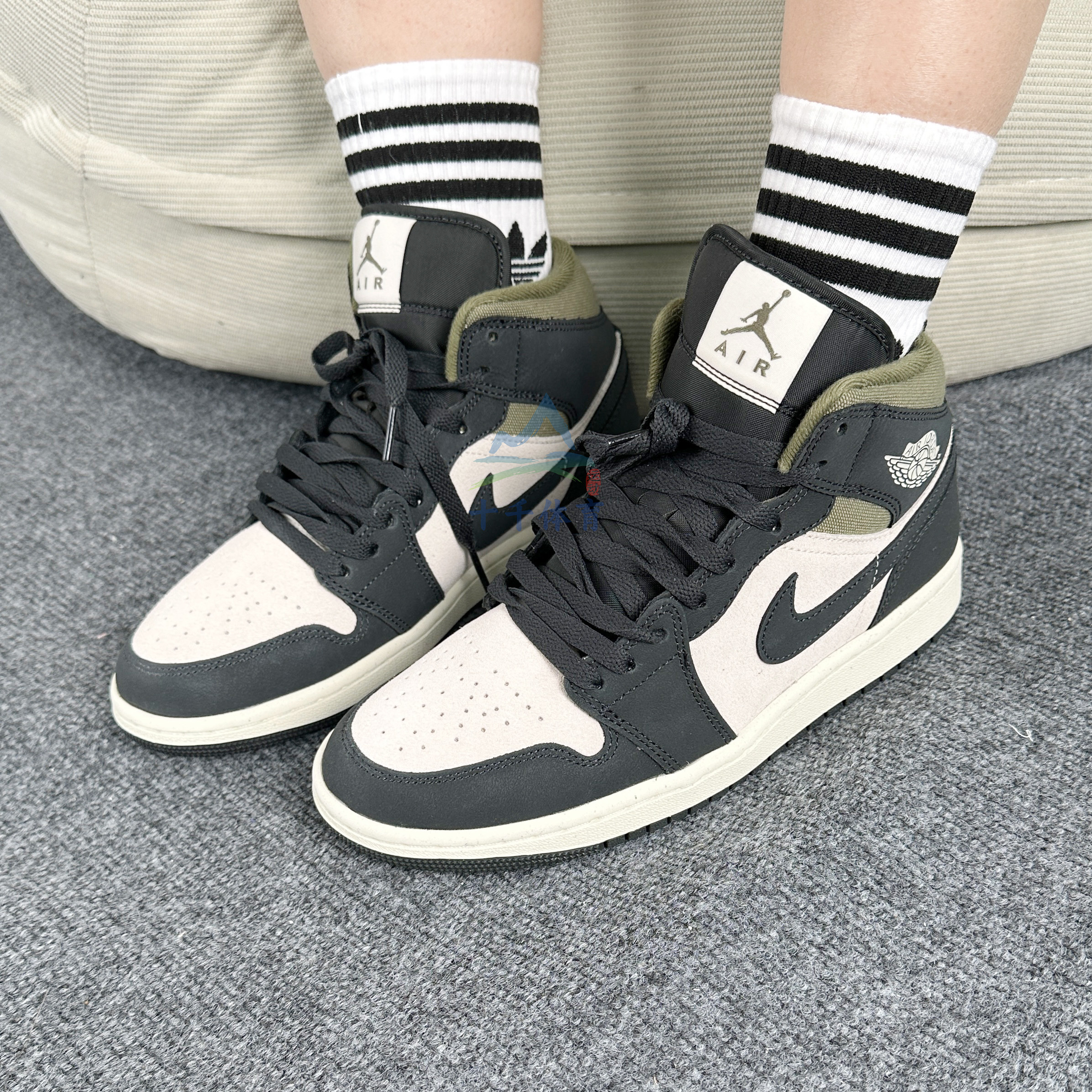 25冬季新款Jordan耐克乔丹AIR JORDAN 1 MID SE 男子运动鞋HV4091,运动鞋new,运动休闲鞋,淘宝优惠券,粉丝福利购,淘宝优惠卷