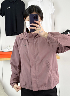 24新款NIKE耐克运动夹克女子AS W NK RUN DVN RPL JKT外套FN2576