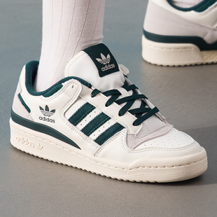 JQ0207 运动鞋 Adidas阿迪达斯三叶草FORUM LOW百搭休闲篮球风板鞋