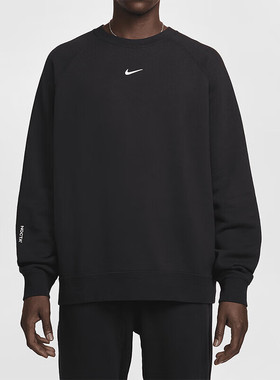 25新款Nike耐克NOCTA男子加绒圆领上衣耐克勾针织柔软卫衣FN8160