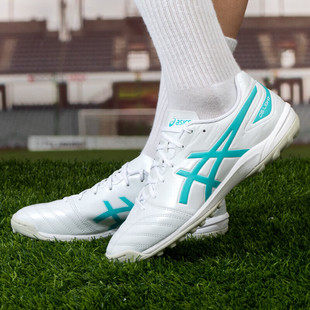 ASICS亚瑟士足球鞋DS LIGHT 2E宽楦男女款TF碎实战运动鞋1103A112