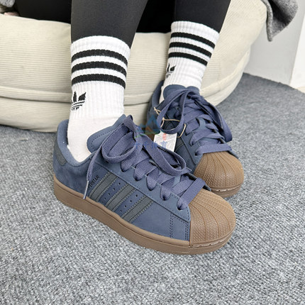 Adidas阿迪达斯三叶草男女superstar II运动复古贝壳头板鞋JQ3226