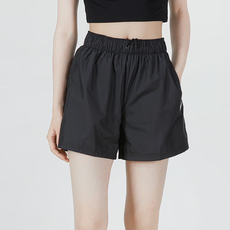 Nike耐防泼水女克24夏季新款运动短裤梭织透气休闲网眼短裤DM6761