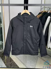 UA Andema jacket men's detachable fleece inner liner three in one assault jacket casual sports jacket 1371585