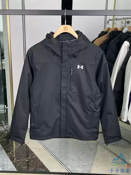 UA Andema jacket men's detachable fleece inner liner three in one assault jacket casual sports jacket 1371585