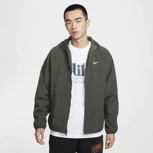 耐克男子连帽夹克OUTLETS WINDRUNNER风行者摇粒绒里料外套HV1065