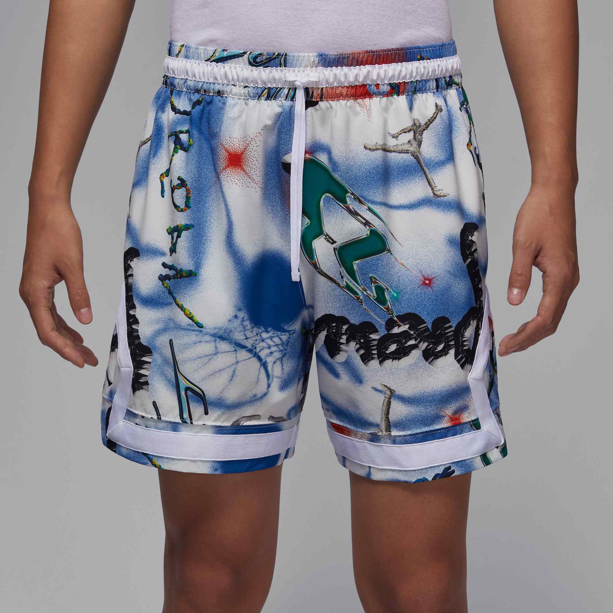NIKE耐克乔丹短裤男子夏季新款JORDAN DRI-FIT速干篮球裤HF9942