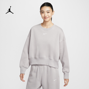 PHNX NSW FLC OOS DQ5762 NIKE耐克卫衣女子25秋冬AS CREW套头衫