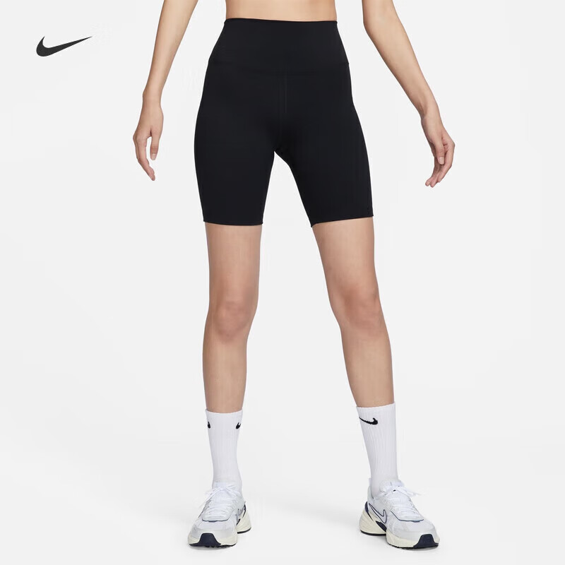 耐克NIKE女子25春夏运动健身跑步训练速干紧身骑行短裤FN3207