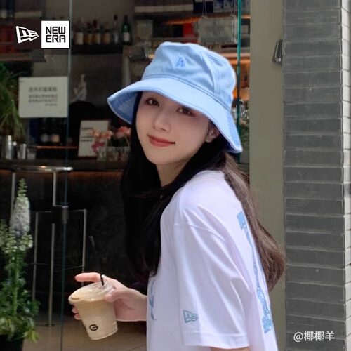 NewEra男女MLB防晒透气渔夫帽