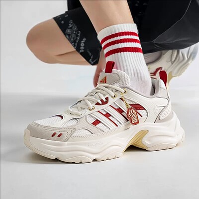 阿迪达斯新款运动轻便休闲老爹鞋