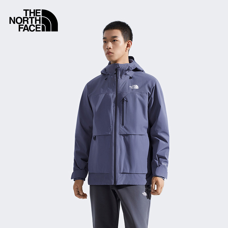 TheNorthFace北面男子户外25秋冬Ranger软壳防水三合一冲锋衣89ZS