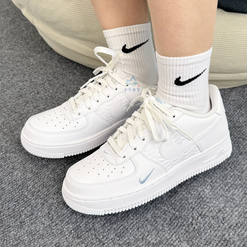 NIKE耐克大童低帮板鞋AF1运动鞋
