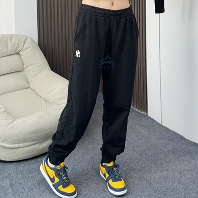 MLB长裤男女NY小标束脚运动裤