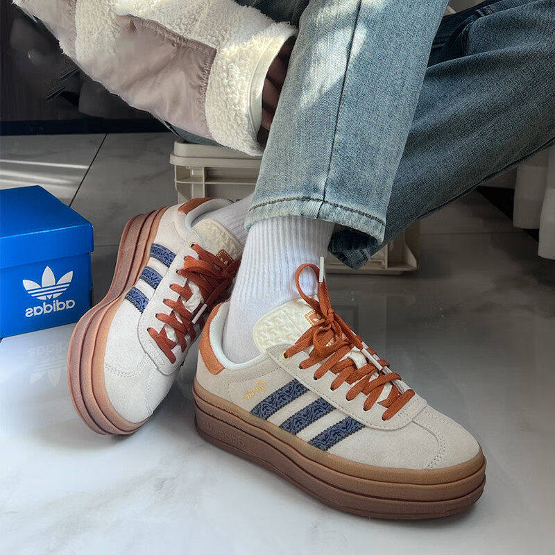 adidas阿迪达斯三叶草女鞋GAZELLE低帮耐磨休闲运动鞋板鞋JQ0955,运动鞋new,运动休闲鞋,淘宝优惠券,粉丝福利购,淘宝优惠卷