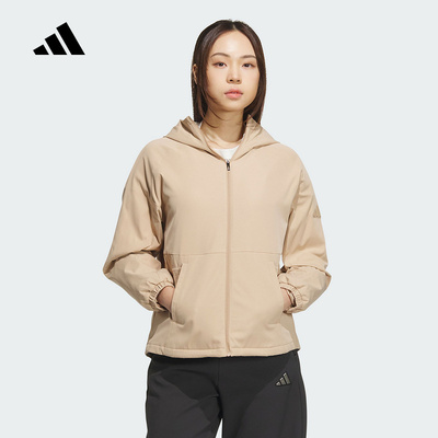 Adidas阿迪达斯拒水女子梭织外套