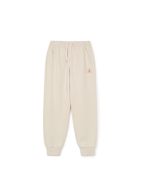 MLB长裤女款24新款NY学院风字母刺绣徽标运动裤束脚卫裤3FPTB0144