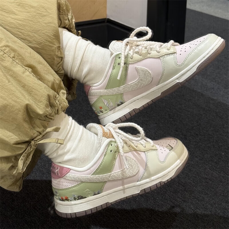 25夏季新款NIKE耐克DUNK LOW夏日轻醒系列女运动鞋低帮板鞋IB8876
