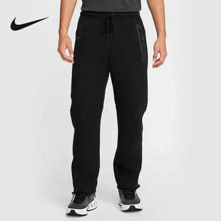 Nike耐克男子针织直筒长裤25春季新款休闲舒适简约运动卫裤HJ6534