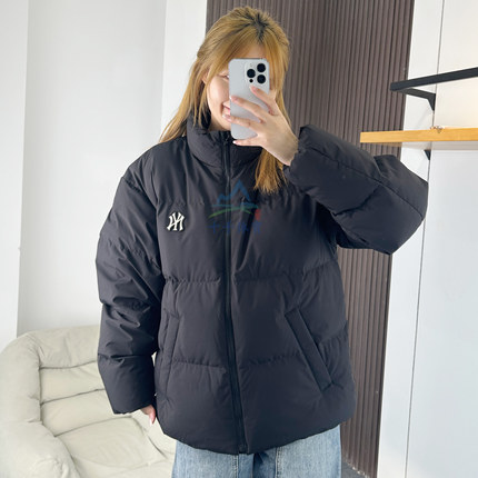 25冬季新款MLB羽绒服男女NY防泼水重磅运动保暖棉羽外套3ADJB2056