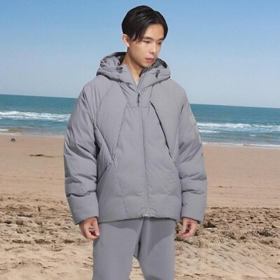 阿迪达斯男子保暖运动休闲羽绒服