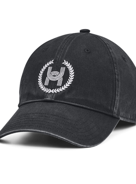 安德玛UA 2024秋冬男女SportStyle情侣训练运动休闲棒球帽1383447