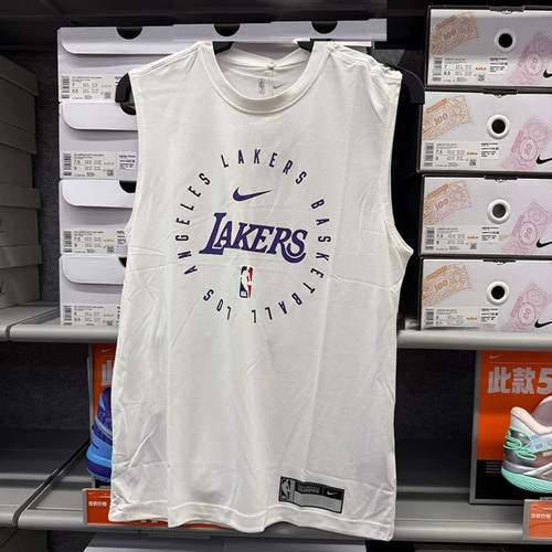 耐克男子夏季透气训练篮球背心